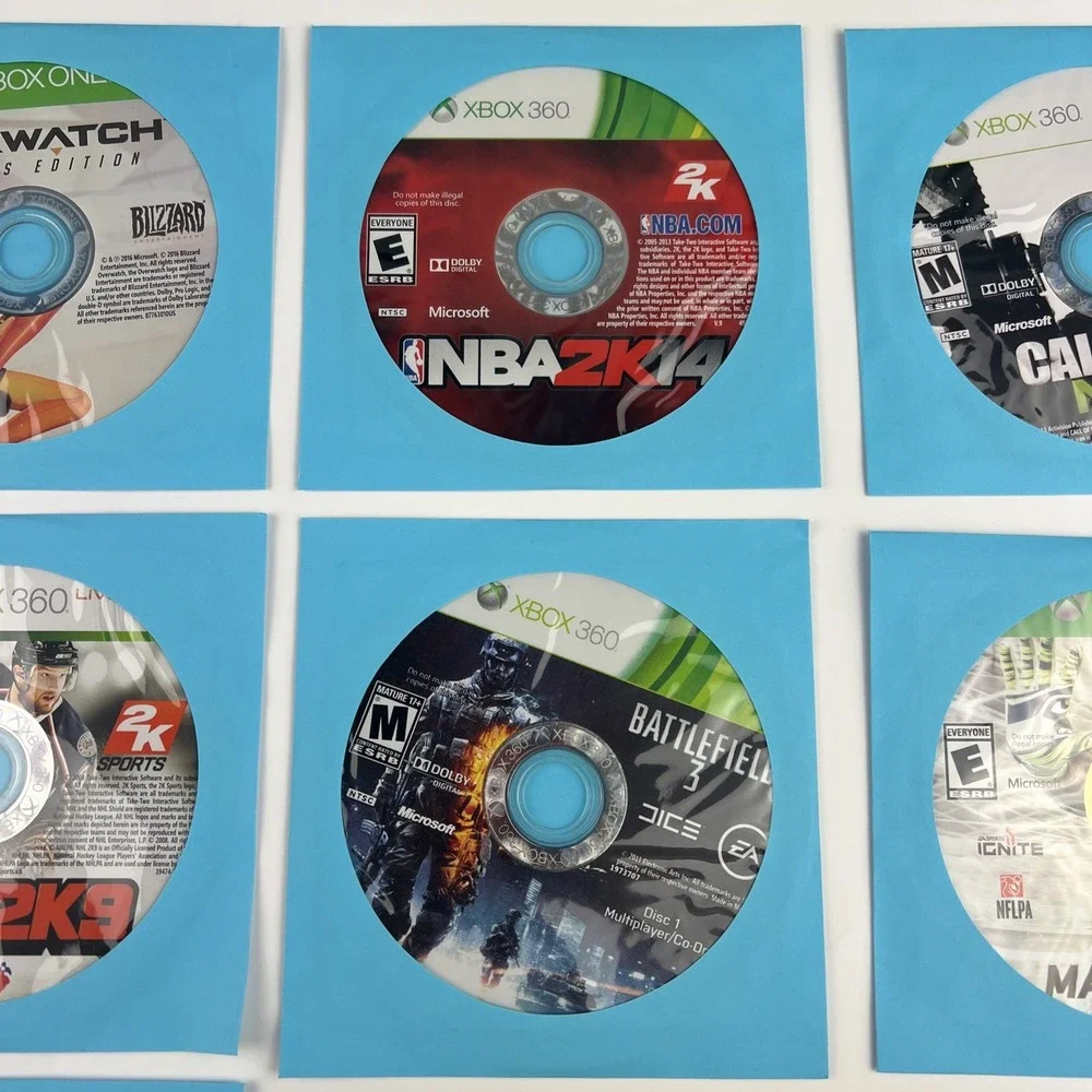 Multi Platform Loose Discs Video Game - Lot Of 50 - AS IS Untested Scratches #7